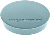 Magnet Discofix organizatoric standard, forta adeziva 700 g, Ø 30 mm, inaltime 8 mm, alb, 10 buc, MAGNETOPLAN - sefira.ro