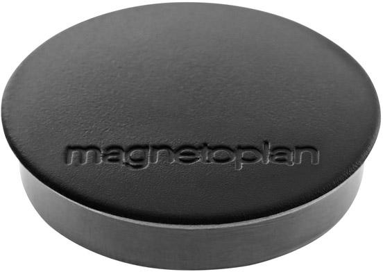 Magnet Discofix organizatoric standard, forta adeziva 700 g, Ø 30 mm, inaltime 8 mm, alb, 10 buc, MAGNETOPLAN - sefira.ro