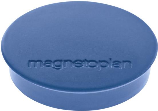 Magnet Discofix organizatoric standard, forta adeziva 700 g, Ø 30 mm, inaltime 8 mm, alb, 10 buc, MAGNETOPLAN - sefira.ro