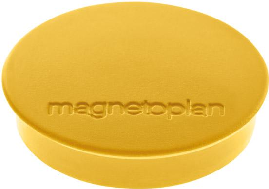 Magnet Discofix organizatoric standard, forta adeziva 700 g, Ø 30 mm, inaltime 8 mm, alb, 10 buc, MAGNETOPLAN - sefira.ro