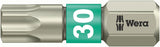 Bit dur 1/4", T 8 x 25 mm, TORX®, otel inoxidabil, DIN3126, 05071030001, WERA - sefira.ro
