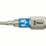 Bit dur 1/4", 1,5 x 25 mm, hexagonal, DIN3126, 05071070001, WERA - sefira.ro