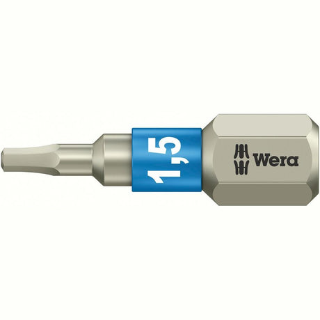 Bit dur 1/4", 1,5 x 25 mm, hexagonal, DIN3126, 05071070001, WERA - sefira.ro