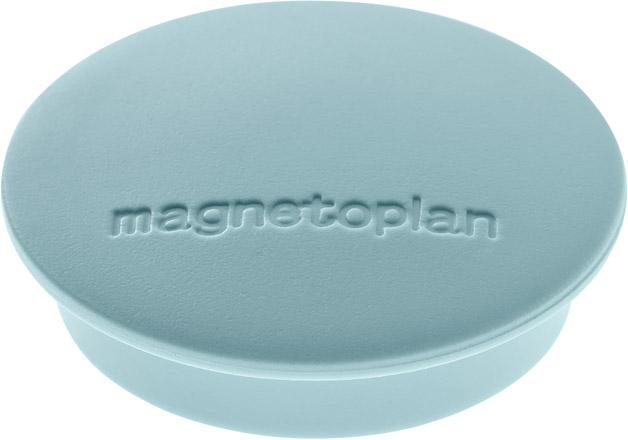 Magnet organizatoric, forta adeziva 1300 g, Ø 34 mm, inaltime 9 mm, alb, 10 buc, MAGNETOPLAN - sefira.ro