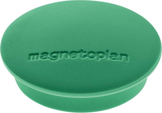 Magnet organizatoric, forta adeziva 1300 g, Ø 34 mm, inaltime 9 mm, alb, 10 buc, MAGNETOPLAN - sefira.ro