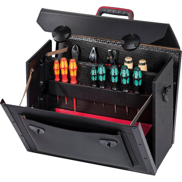 Geanta pentru scule TOP-LINE, piele de vita, 460x210x340mm, PARAT - sefira.ro