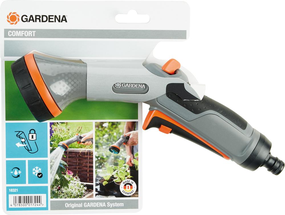 Comfort Spray Gun for Sensitive Plants 18321-20, Adjustable Jet, GARDENA