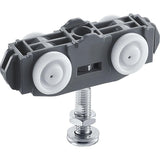 Carucior cu roti duble pentru sina de glisare Rollan 40 cu rulment simplu, GEZE - sefira.ro