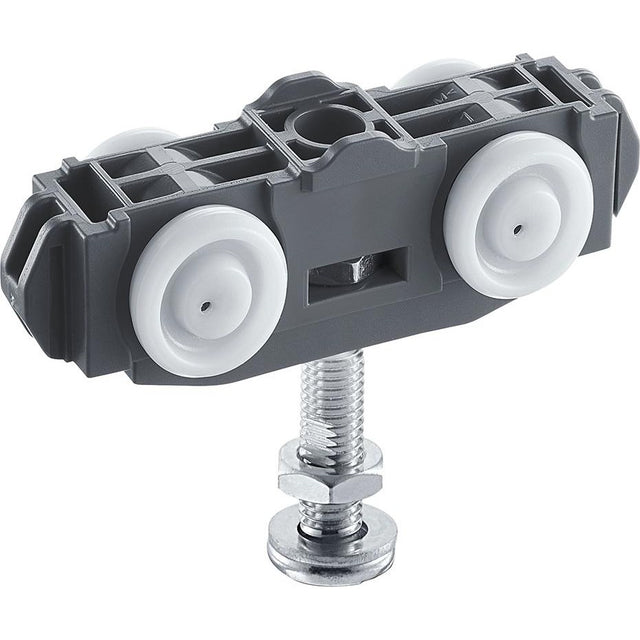 Carucior cu roti duble pentru sina de glisare Rollan 40 cu rulment simplu, GEZE - sefira.ro