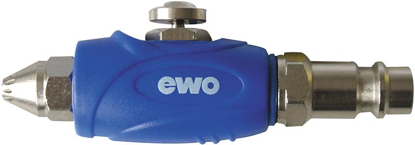 Mini smart blow gun, NW7.2 plug with EWO silencer nozzle