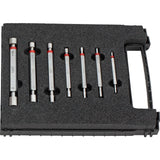 Set calibre tampon TRECE/NU TRECE, 3-12mm, DIN 2245, H7, 7 piese, FORTIS - sefira.ro