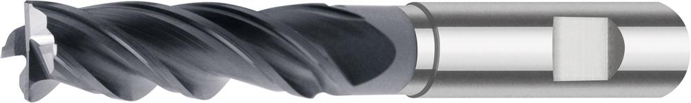 Freza din carbura monobloc, HPC, Carapace+, 20,0mm, DIN6527M, FORTIS - sefira.ro