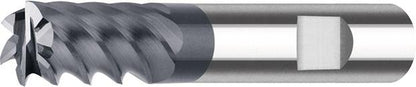 Solid carbide end mill, long, 6.0mm, 6 flutes, AlTiN+, DIN6535 HB, FORTIS