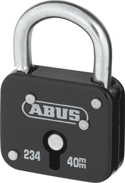 Padlock No. 234, 40 mm, steel, corrosion-resistant ring, ABUS