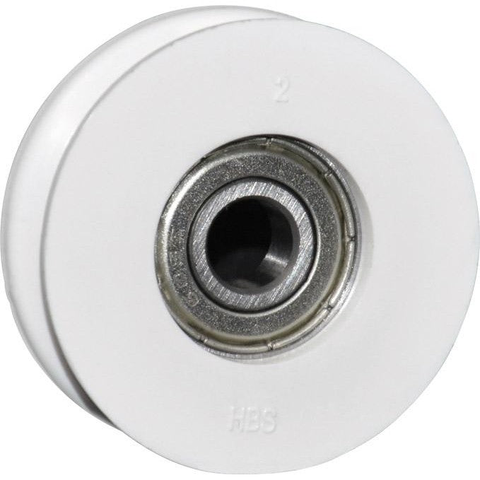 Scripete din plastic nr. 560, Ø 40 mm, canal 12.5 mm, rulment cu bile, HBS - sefira.ro