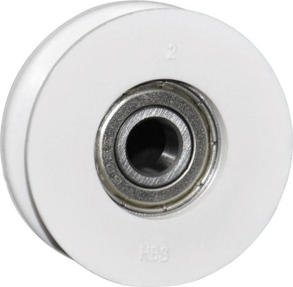 Plastic pulley no. 560, Ø 40 mm, groove 12.5 mm, ball bearing, HBS