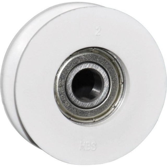 Scripete din plastic nr. 560, Ø 40 mm, canal 12.5 mm, rulment cu bile, HBS - sefira.ro