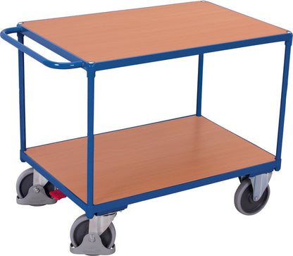 Two-tier table trolley, 500kg, 1000x700mm, VARIO