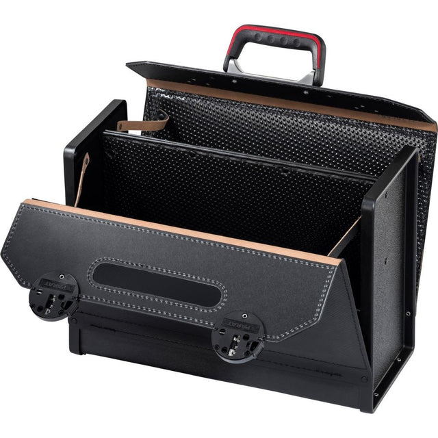 Geanta pentru scule TOP-LINE, piele de vita, 420x185x315mm, PARAT - sefira.ro