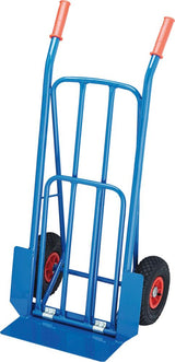 Carucior de transport din otel tubular, 150 kg, cu cadru rabatabil, talpa 420 x 180 mm - sefira.ro