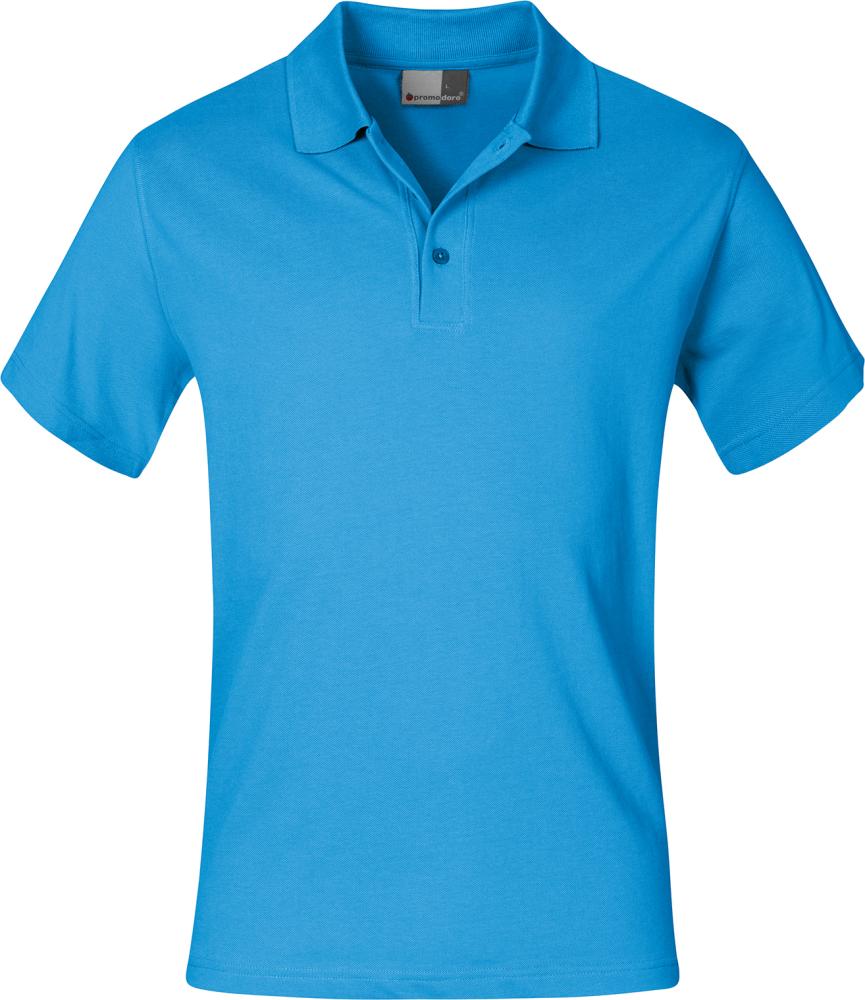 Tricou polo 4001, marime M, alb, PROMODORO