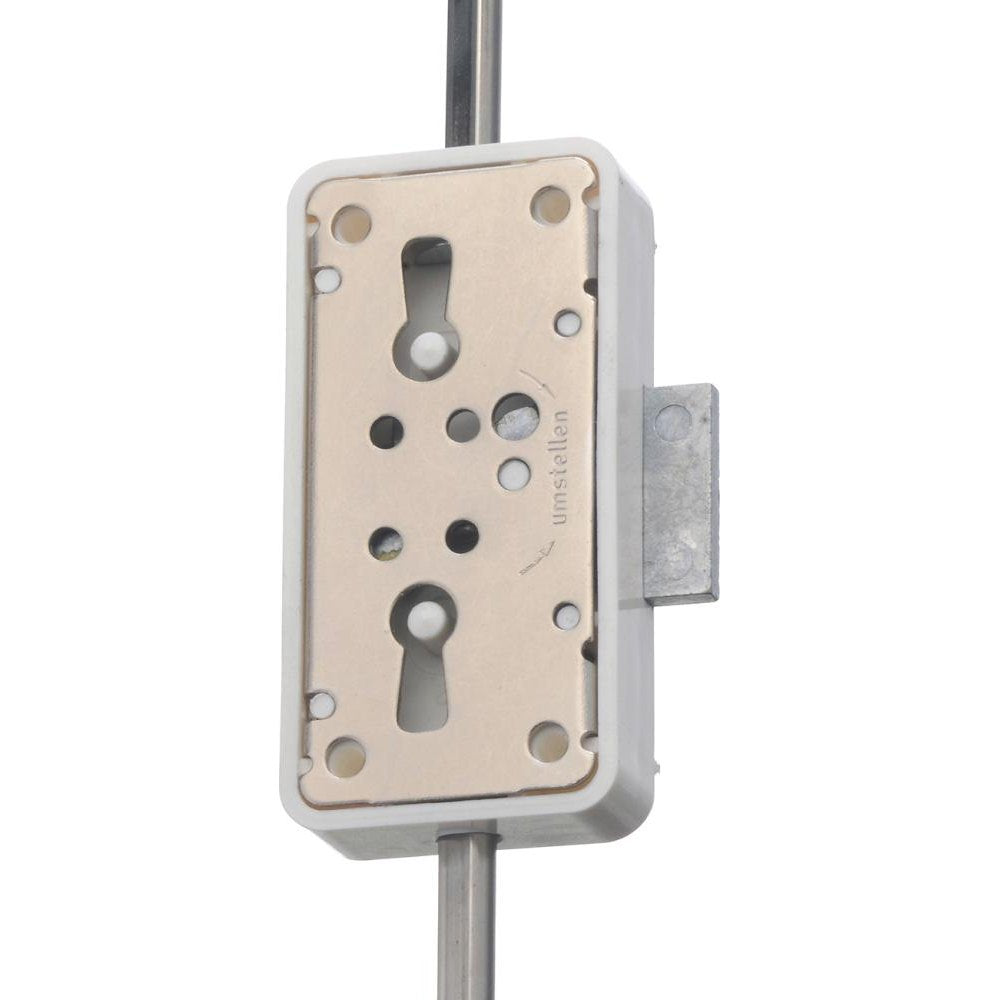 7041.15025 încuietoare espagnolette alb, plastic - sefira.ro