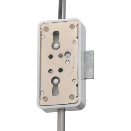 7041.15025 încuietoare espagnolette alb, plastic - sefira.ro