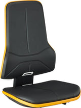 Perne pentru scaunul de lucru ESD Neon, spatar si sezut, tapterie din stofa neagra, BIMOS - sefira.ro