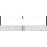 Balama pentru lada, 35 x 2.5 x 300mm, capete drepte, stift Ø 6 mm, POLLMANN - sefira.ro