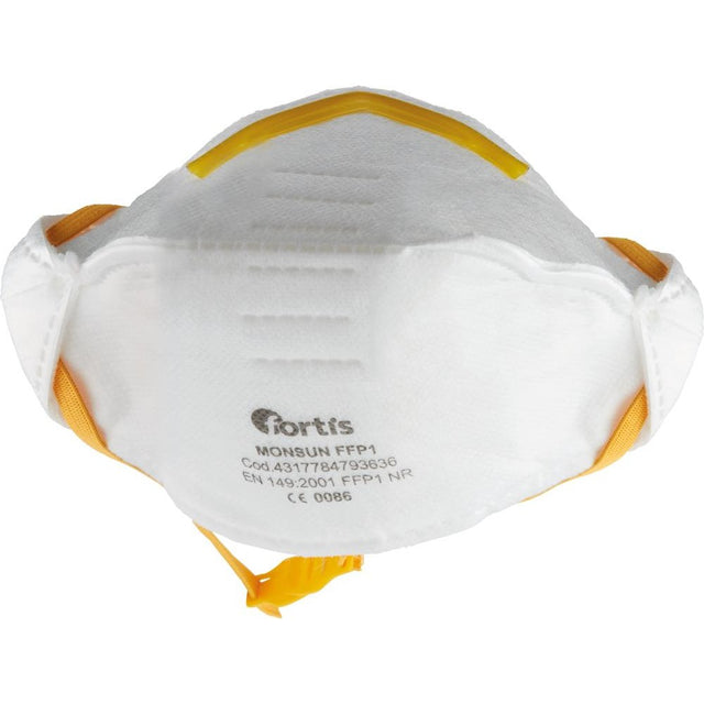 Masca de protectie respiratorie Monsun FFP1, cutie a 20 buc, FORTIS - sefira.ro