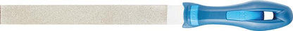 Diamond file, wide (right), No. DF1112, 200/180x22.5x5.5mm, grit D151, with handle, PFERD