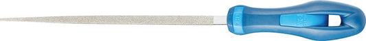 Diamond file, square (4 edges), No. DF1142, 200/180x7.5mm, grit D151, with handle, PFERD