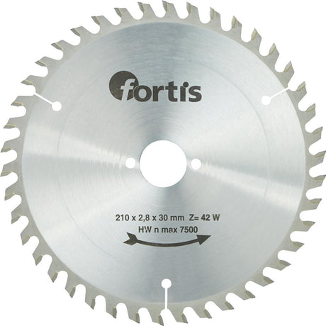 Disc debitare pentru lemn, HW, 160x2,8 x20mm, Z36W, FORTIS - sefira.ro