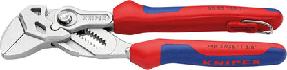 Adjustable pliers, with locking ring, 180 mm, for 1.1/2" pipe, KNIPEX