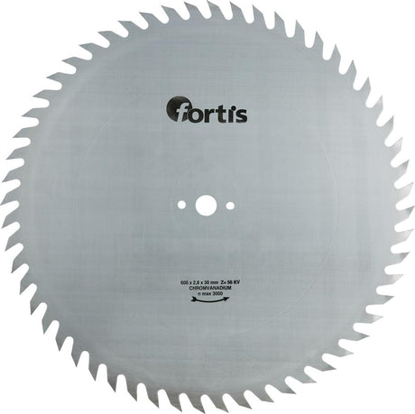 Disc debitare pentru lemn, CV, 300x1,6x30mm 56 dinti, tip KV-A, FORTIS - sefira.ro