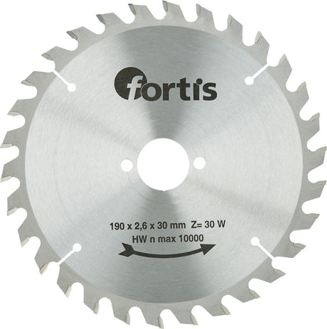 Disc debitare pentru lemn, HW, 160x2,4 x20mm, Z24W, FORTIS - sefira.ro