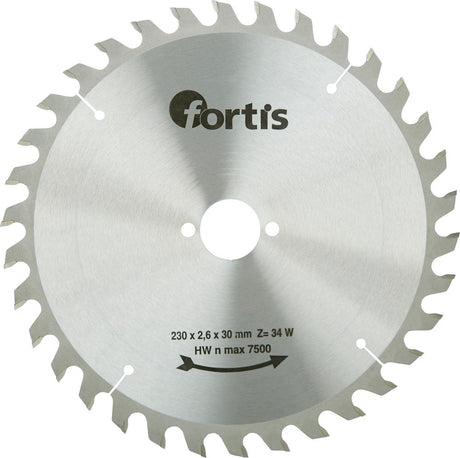 Disc debitare pentru lemn, HW, 160x2,4 x20mm, Z24W, FORTIS - sefira.ro
