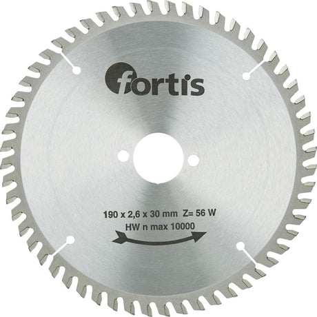 Disc debitare pentru lemn, HW, 160x2,8 x20mm, Z36W, FORTIS - sefira.ro