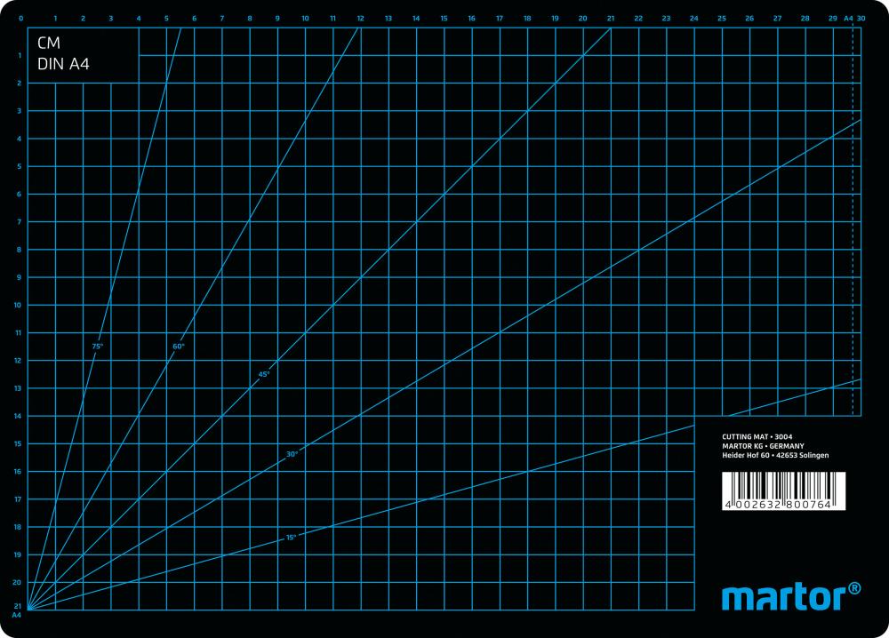 Cutting mat, 620x870mm, MARTOR