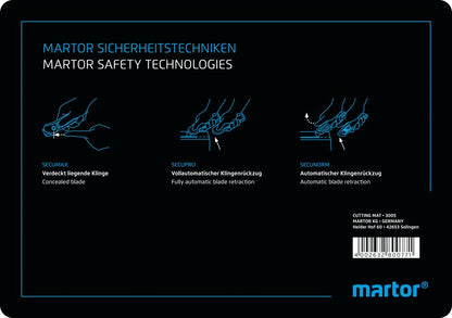 Cutting mat, 620x870mm, MARTOR