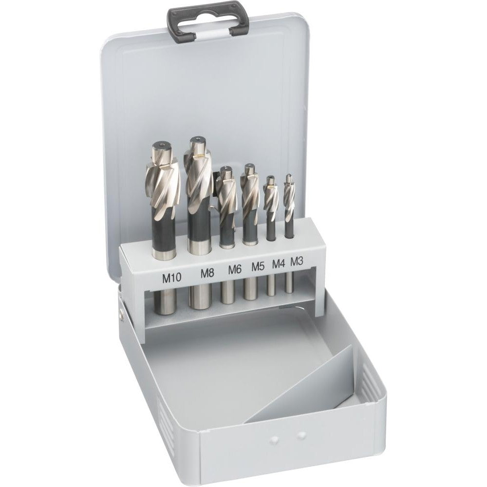 Set lamatoare HSS, DIN 373 F, M3-M12, 6buc, FORTIS - sefira.ro