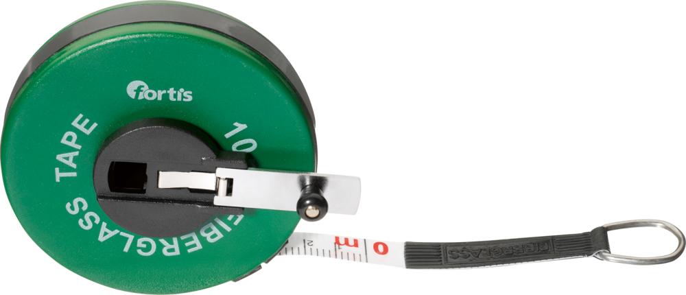 Ruleta cu banda din fibra 10m x 15 mm, FORTIS - sefira.ro