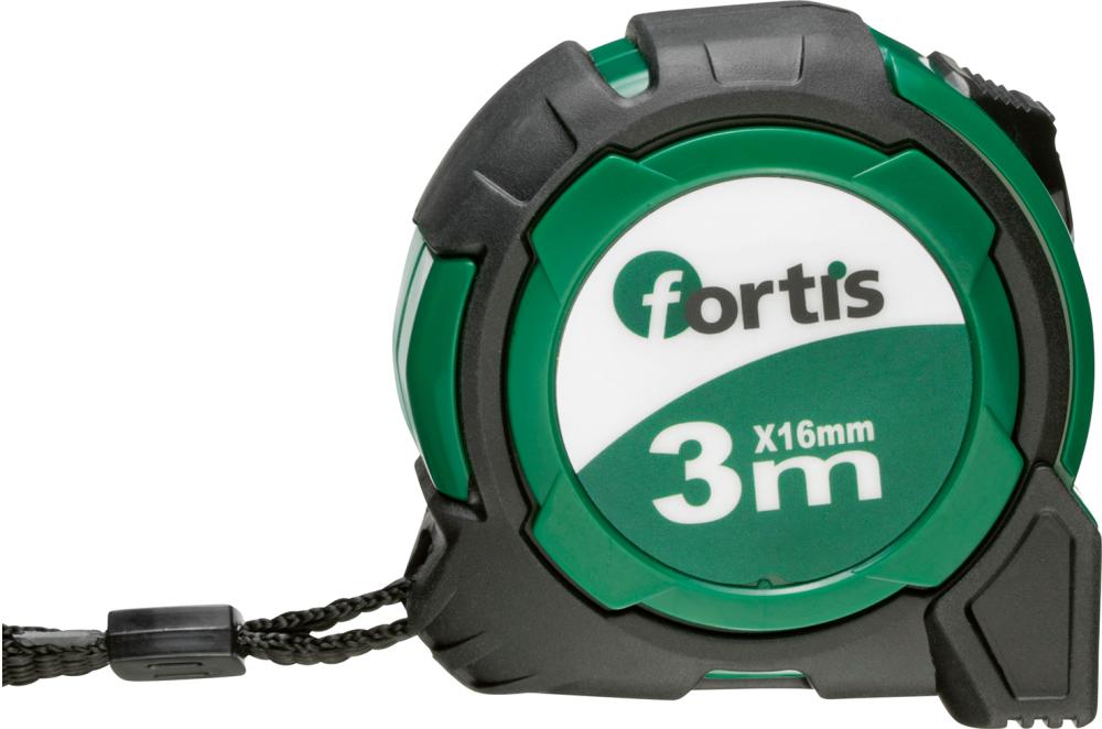 Ruleta de buzunar 3m x 16mm, FORTIS