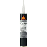 Adeziv monocomponent pe baza de poliuretan Sikaflex®-521 UV, cartus 0.3 l, negru, SIKA - sefira.ro