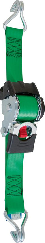 Chinga de ancorare automata, din doua bucati, carlige S, 25 mm x 3 m, 300 daN, albastra, SPANSET - sefira.ro