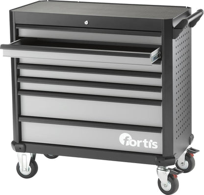 Tool cabinet, mobile, 7 drawers, 960 x 460 x 1020 mm, FORTIS