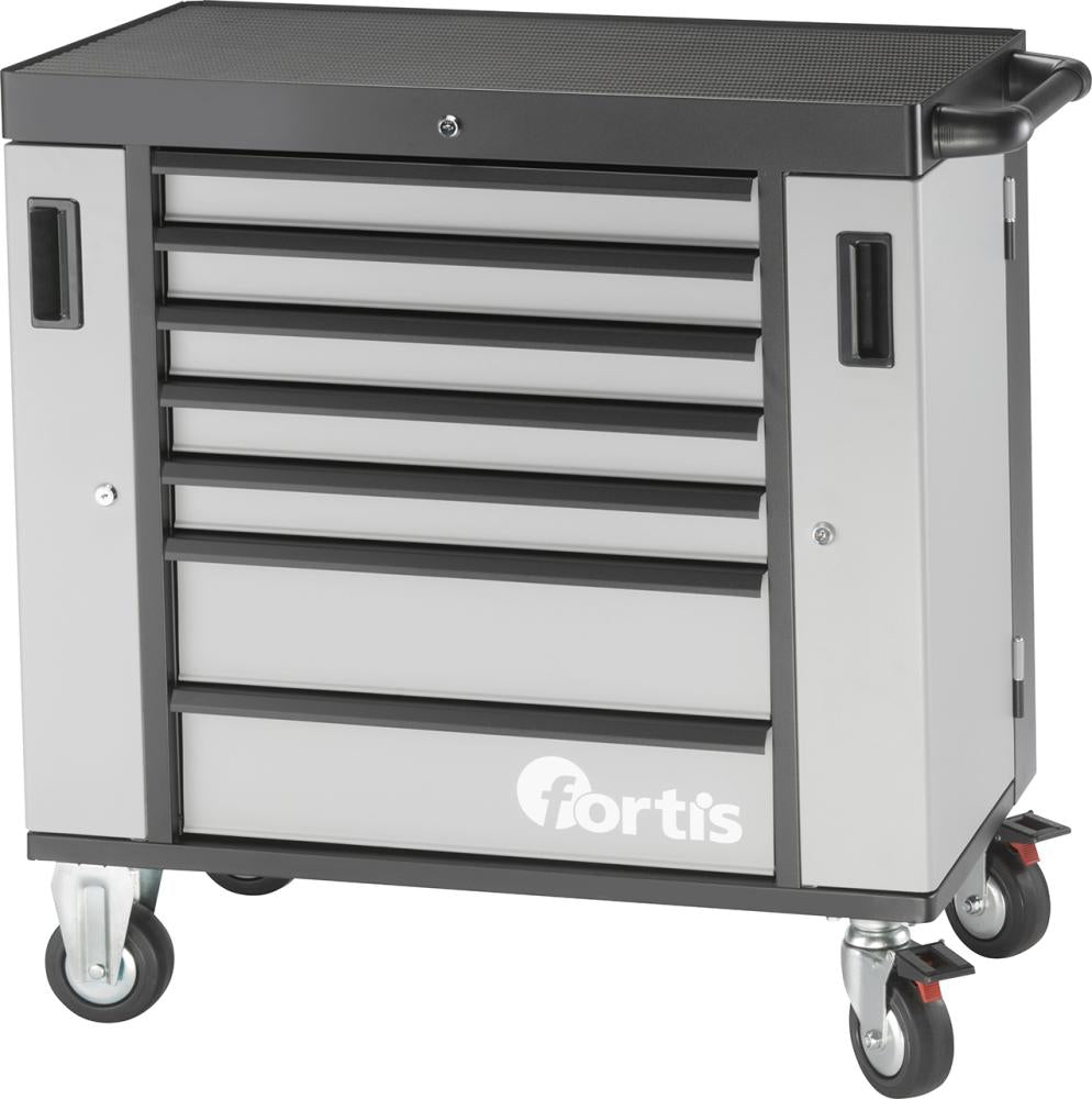 Dulap de scule, mobil, 920 x 475 x 995 mm, 7 sertare, FORTIS