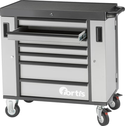 Dulap de scule, mobil, 920 x 475 x 995 mm, 7 sertare, FORTIS