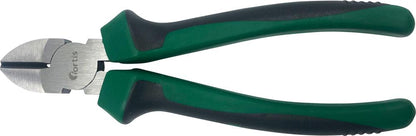 Side-cutting pliers, 140mm, polished head, multi-component handle, FORTIS