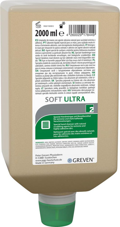 Pasta curatare pentru maini Greven® Soft Ultra, tub 250 ml, GREVEN - sefira.ro